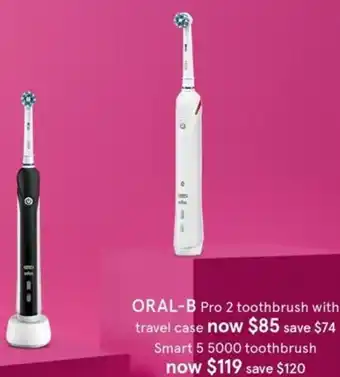 Myer Oral-B Pro Toothbrush offer