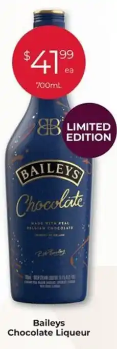 Porters Baileys Chocolate Liqueur offer