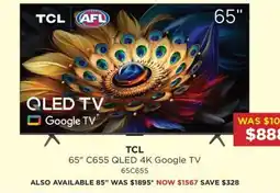 Bing Lee 65" C655 QLED 4K Google TV offer