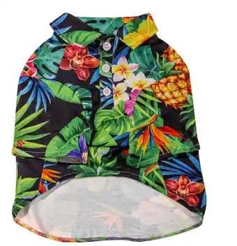 Pet stock Dgg hawaiian t-shirt black offer