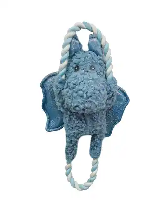 Starry night dog toy - figure 8 dragon large