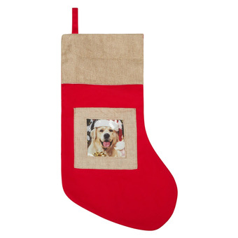 Pet stock Petstock assist christmas stocking red/ natural offer