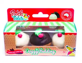Pooch treats doggy puddings 3 piece