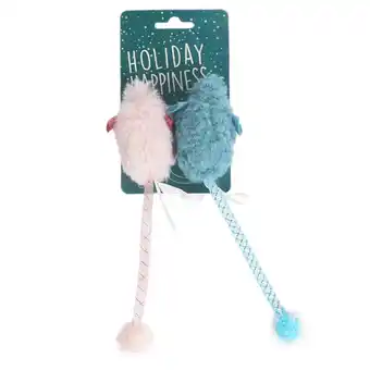 Pet stock Starry night cat toy - mouse 2 pack offer
