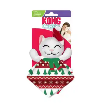 Pet stock Kong christmas cat toy - crackles santa kitty offer