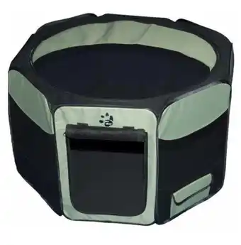 Pet gear octagonal collapsible play pen sage