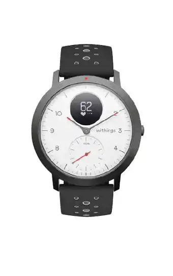 The Good Guys Withings steel hr sport fitness watch - white offer