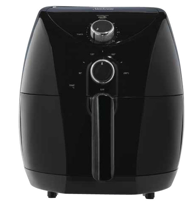 Sunbeam copper infused duraceramic airfryer offer at The Good Guys