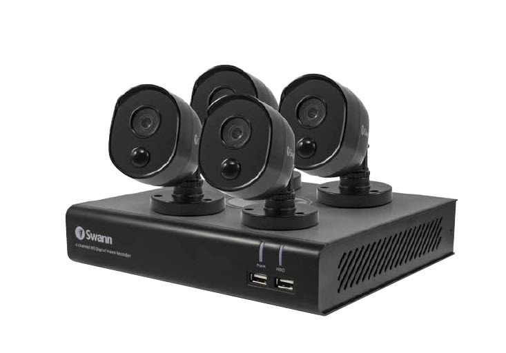 Swann 4 camera full hd 1080p dvr4480 cctv security system offer at The