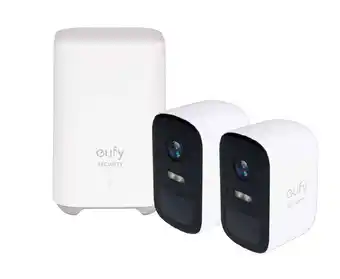 The Good Guys Eufy 2c 2 security cameras +1 home base kit offer