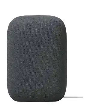The Good Guys Google nest audio - charcoal offer