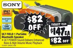 JB Hi-Fi ULT FIELD 1 Portable Bluetooth Speaker offer