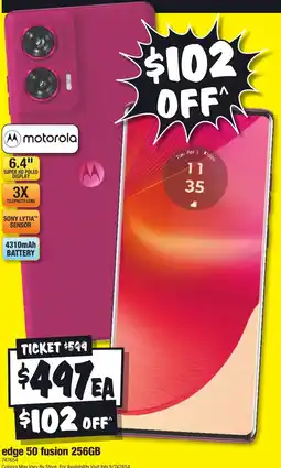 JB Hi-Fi Edge 50 fusion 256gb offer