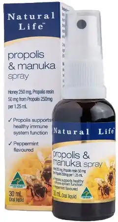 healthylife Natural Life Propolis & Manuka Honey Spray 30ml offer