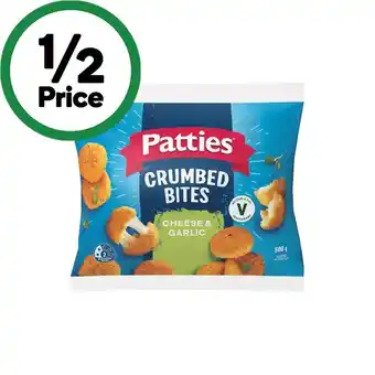 Woolworths Patties Crumbed Bites 500g – From the Freezer offer