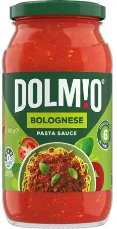 Coles Dolmio Extra Pasta Sauce 490g-500g offer