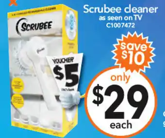 Cheap as Chips Scrubee cleaner offer