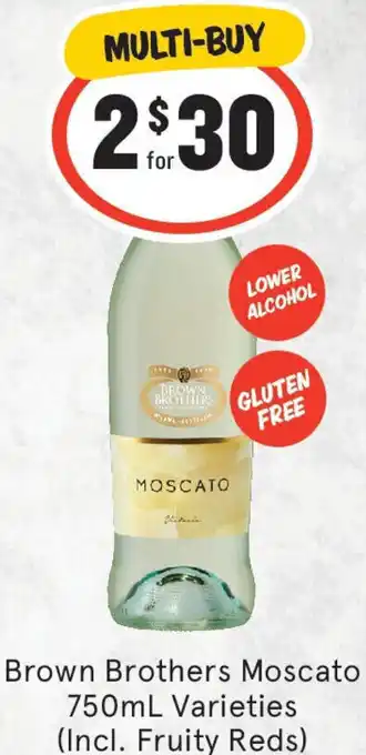 IGA Liquor Brown Brothers Moscato offer