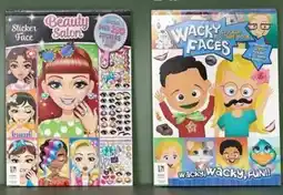 ALDI Wacky Faces Sticker Books offer