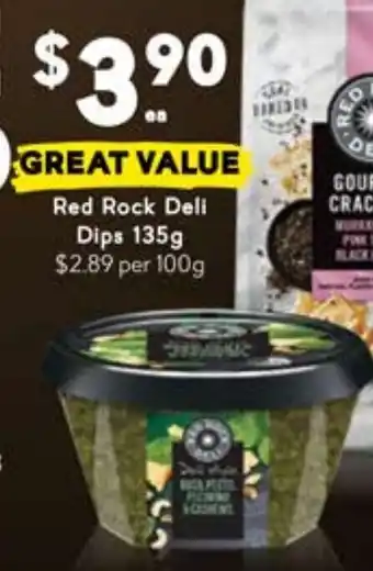 Drakes Red Rock Deli Dips offer