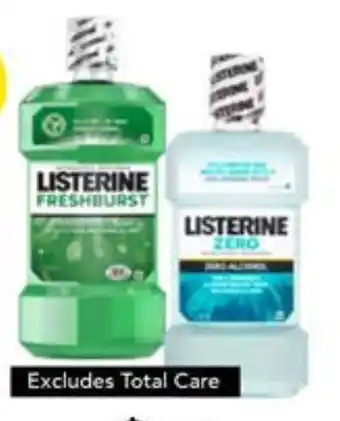 Drakes Listerine Mouthwash offer