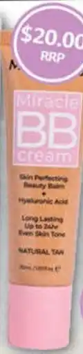NQR Mirade BB Cream Natural Tan offer