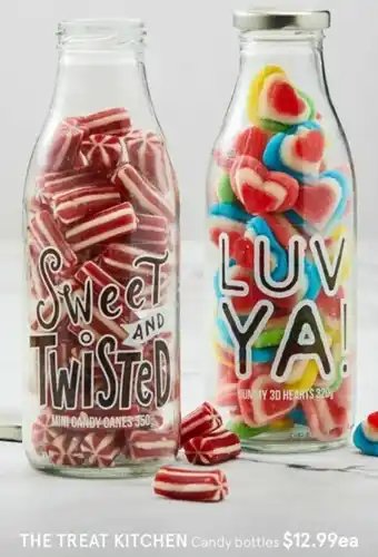 Myer The Treat Kitchen Candy Bottles offer