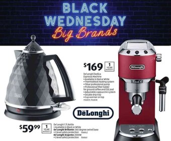 De'Longhi 1.7L Kettle