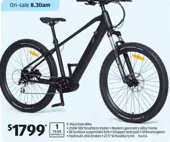 ALDI E-Mountain Bike offer