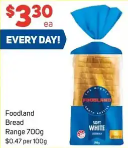 Foodland Foodland Bread Range offer