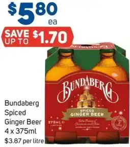 Foodland Bundaberg Spiced Ginger Beer offer
