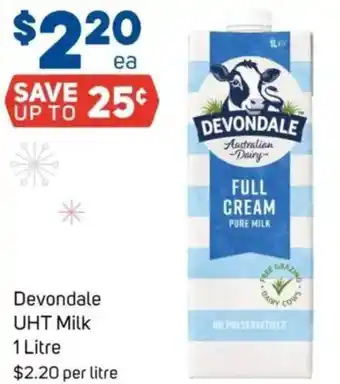 Foodland Devondale UHT Milk offer