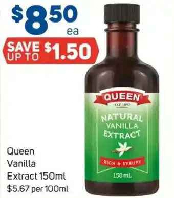 Foodland Queen Vanilla Extract offer