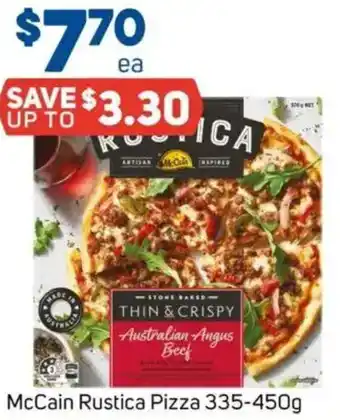 Foodland McCain Rustica Pizza offer