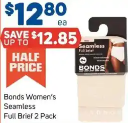 Foodland Bonds Women's Seamless Full Brief 2 Pack offer