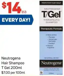 Foodland Neutrogena Hair Shampoo T Gel offer