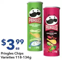 Ritchies Pringles Chips Varieties offer