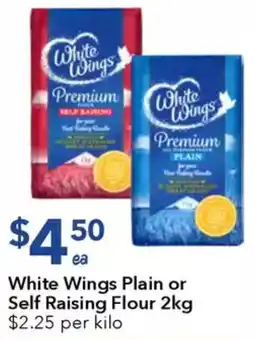 Ritchies White Wings Plain or Self Raising Flour offer