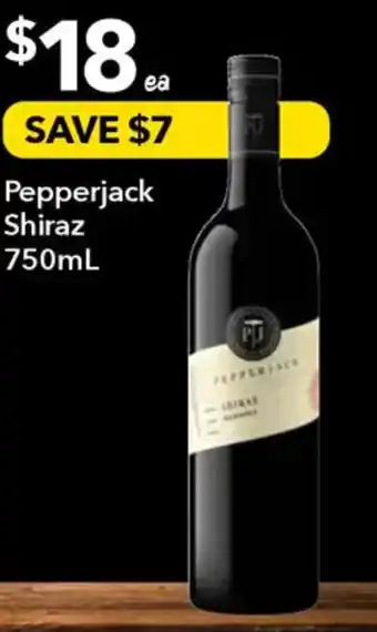 Ritchies Pepperjack Shiraz offer