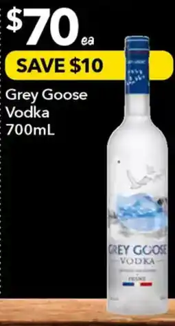 Ritchies Grey goose vodka offer