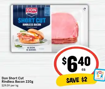 Ritchies Don Short Cut Rindless Bacon offer