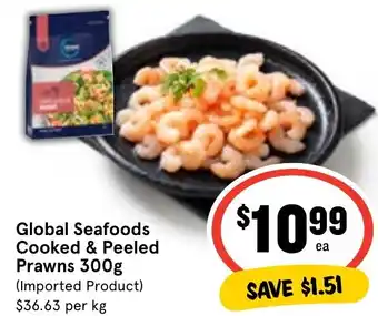 Ritchies Global Seafoods Cooked & Peeled Prawns offer