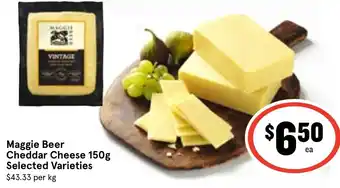 Ritchies Maggie Beer Cheddar Cheese offer