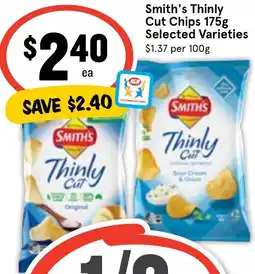 Ritchies Smith's Thinly Cut Chips offer