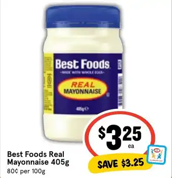 Ritchies Best Foods Real Mayonnaise offer