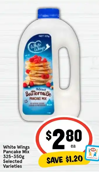 Ritchies White Wings Pancake Mix offer