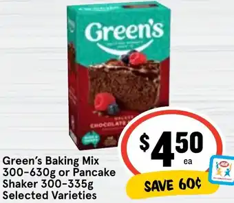 Ritchies Green's Baking Mix offer