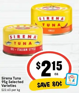 Ritchies Sirena Tuna offer