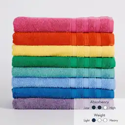 Pillow Talk Tempo Cotton Towel Range by Essentials offer