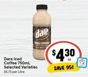 Ritchies Dare Iced Coffee offer